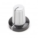 Classi Collet Knob Dwarf with skirt 15mm grey