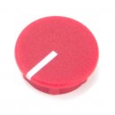 Great Britain Spanzangen-Knopfkappen Mit Kreis Rot 15mm