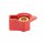 Vintage Stockli Bakelite Knob Manette A Fleche Bouton K-3ME red, small