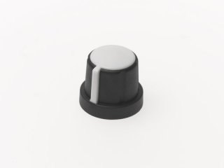 Daka-Ware 2-Shot Instrument Control Knob 1231 Black